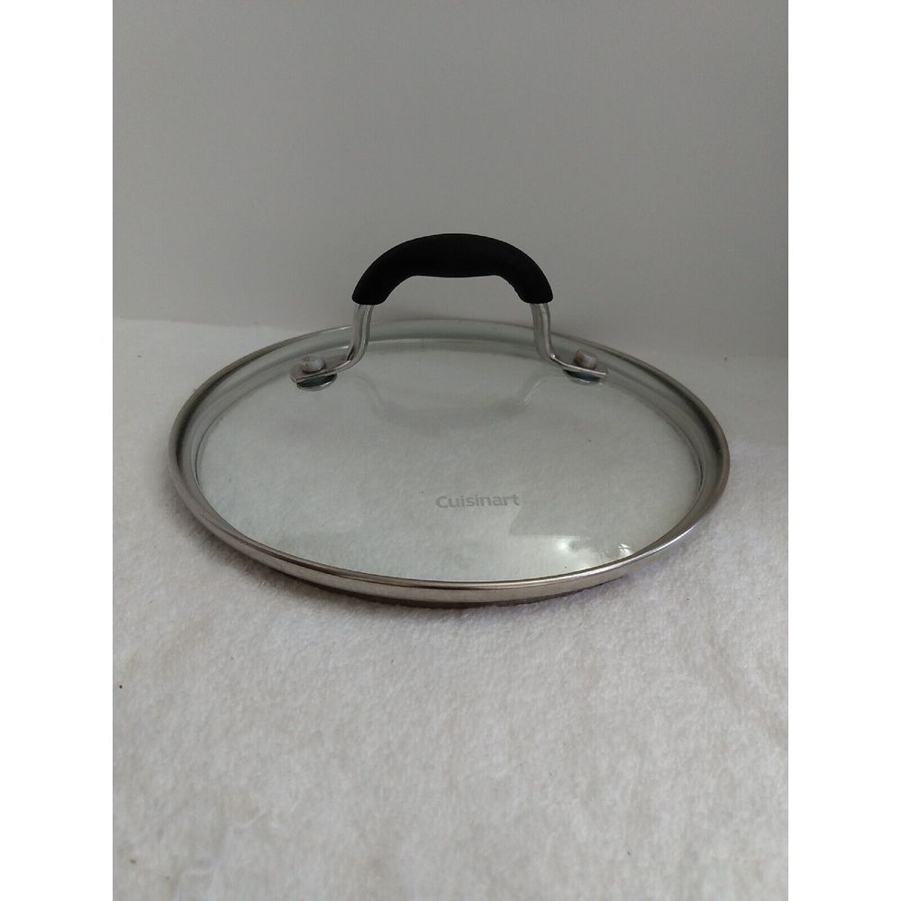 Cuisinart Sauce Pan Fry Pan Skillet‎ Replacement Glass Lid 7"